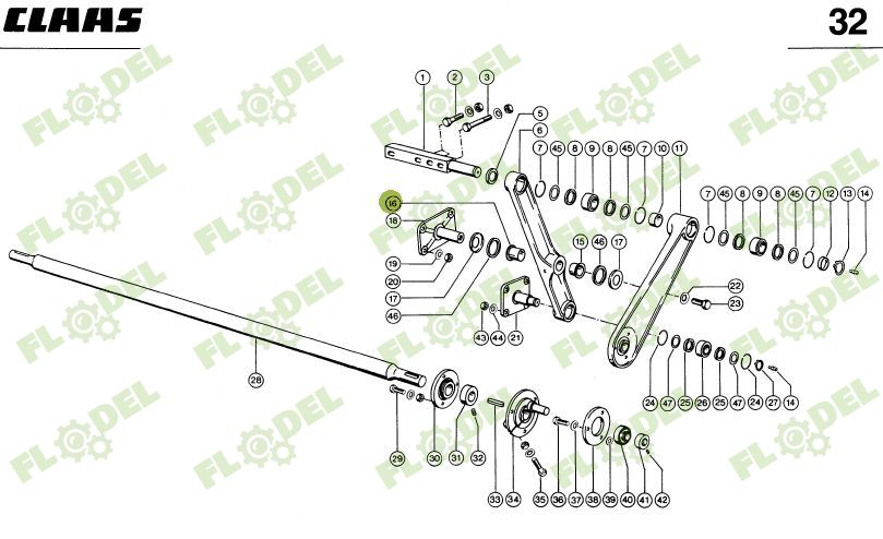 Bucsa combina CLAAS 008561