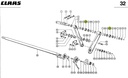 Bucsa casa sitelor combina CLAAS 605244