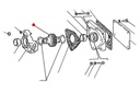 Pinion pompa hidarulica FIAT 4769590