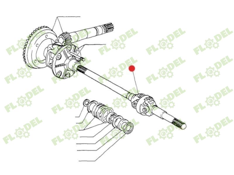 Planetara fata NEW HOLLAND 5142040