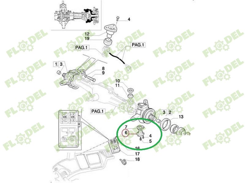 Pivot NEW HOLLAND 5137239