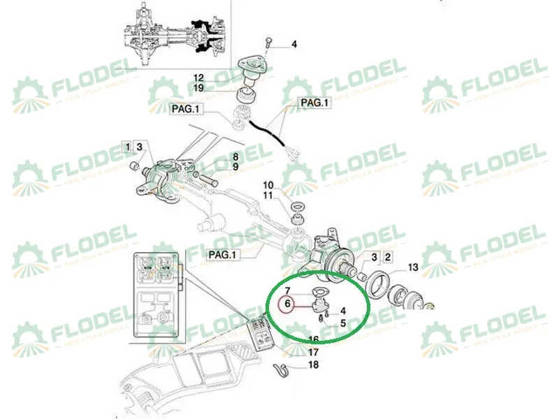 Pivot NEW HOLLAND 5137239