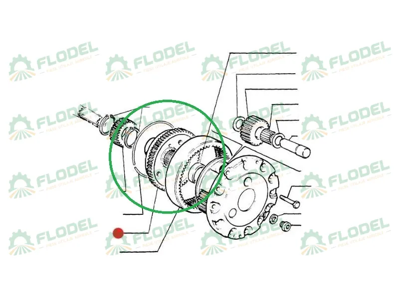 Coroana reductor FIAT 5142047