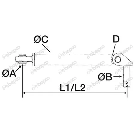 Tirant lateral tractor FIAT 5113070