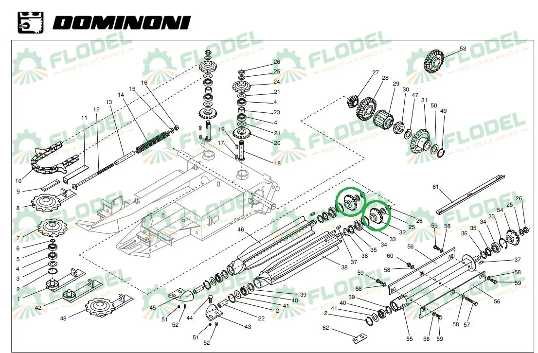 Pinion DOMINONI Z18 11502