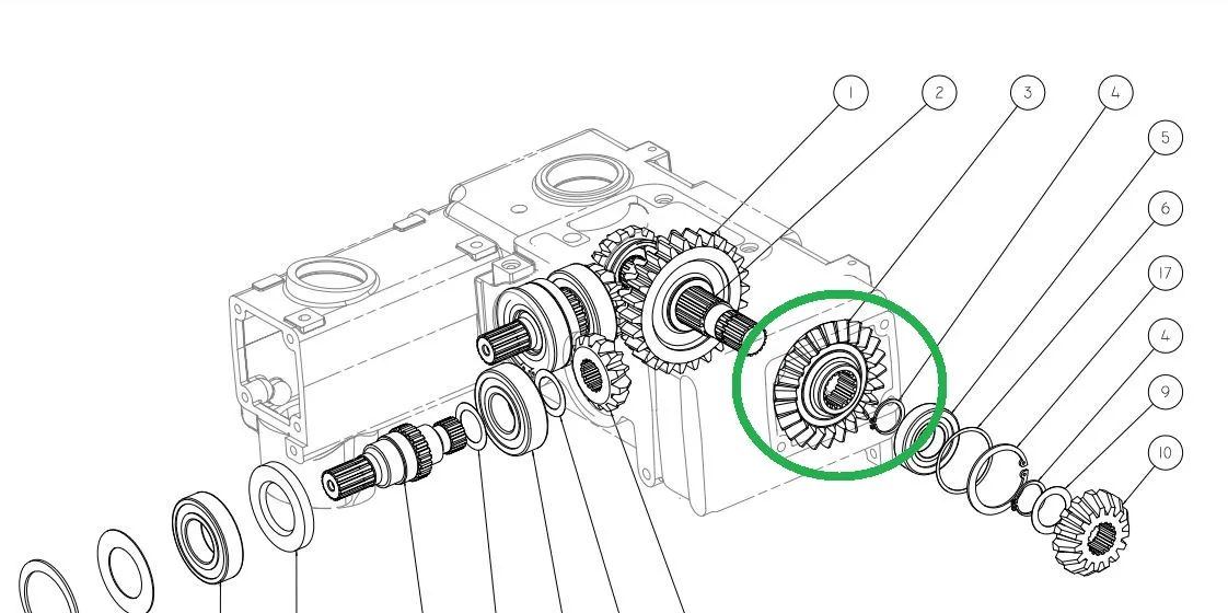 Pinion CAPELLO 04.5029.00