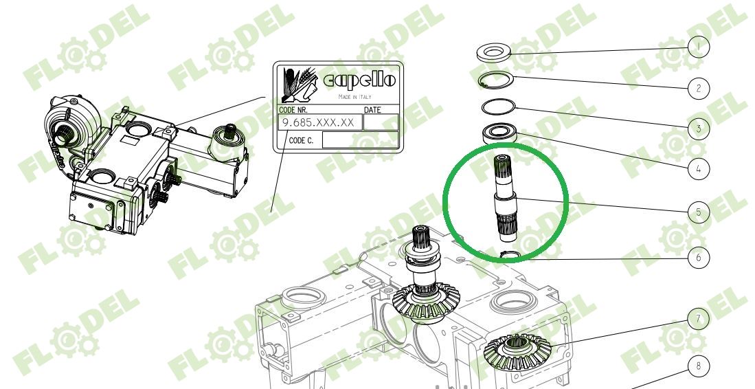Ax CAPELLO 04.5011.01