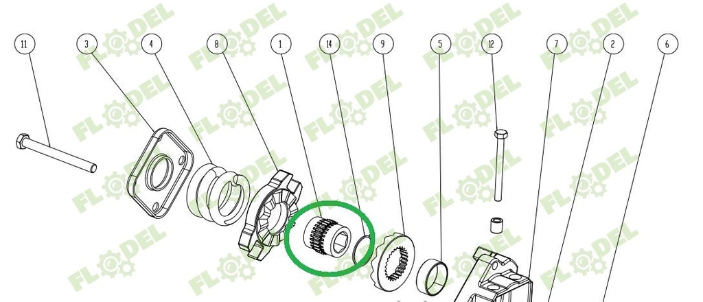 Bucsa CAPELLO 04.5114.01 Z26