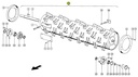 Accelerator CLAAS LEXION 734273