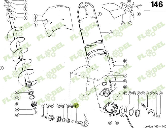 Ax grup incarcare CLAAS 735898