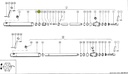 Garnitura cilindru hidraulic rabator CLAAS 215113 CORTECO