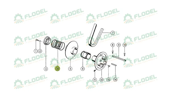 Arc variator combina CLAAS 788804