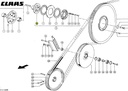 Butuc ambreiaj combina CLAAS 667303