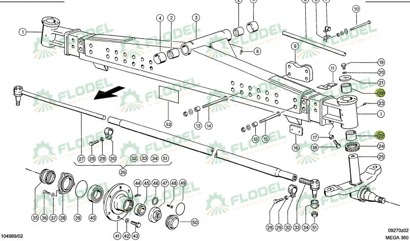 Bucsa bronz fuzeta CLAAS 669487