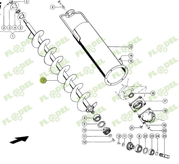 Snec incarcare CLAAS MEGA 682746