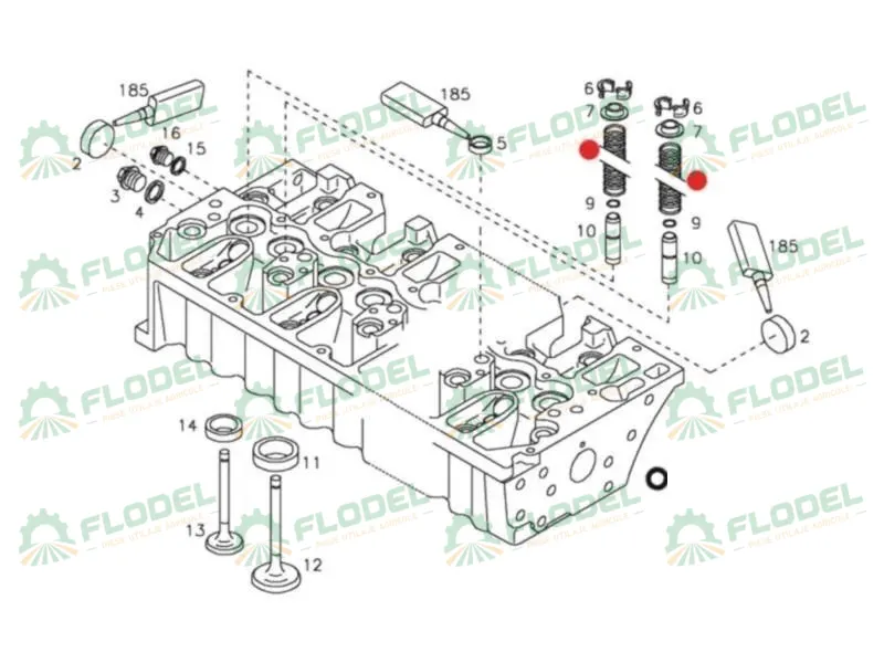 Arc supapa motor DEUTZ 04200150