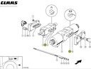 Oring distribuitor hidraulic CLAAS 238678 Original CLAAS