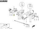 Oring distribuitor hidraulic CLAAS 238780 Original CLAAS