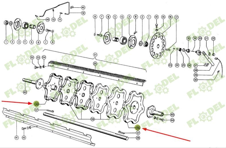 Stea batator CLAAS 600471
