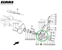 Pinion descarcare CLAAS Z50 682993