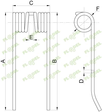 Deget pick up 5FHB018P0003
