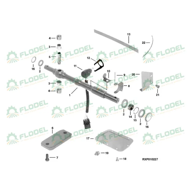 Ax ridicare hidraulica JOHN DEERE R111186 645 mm