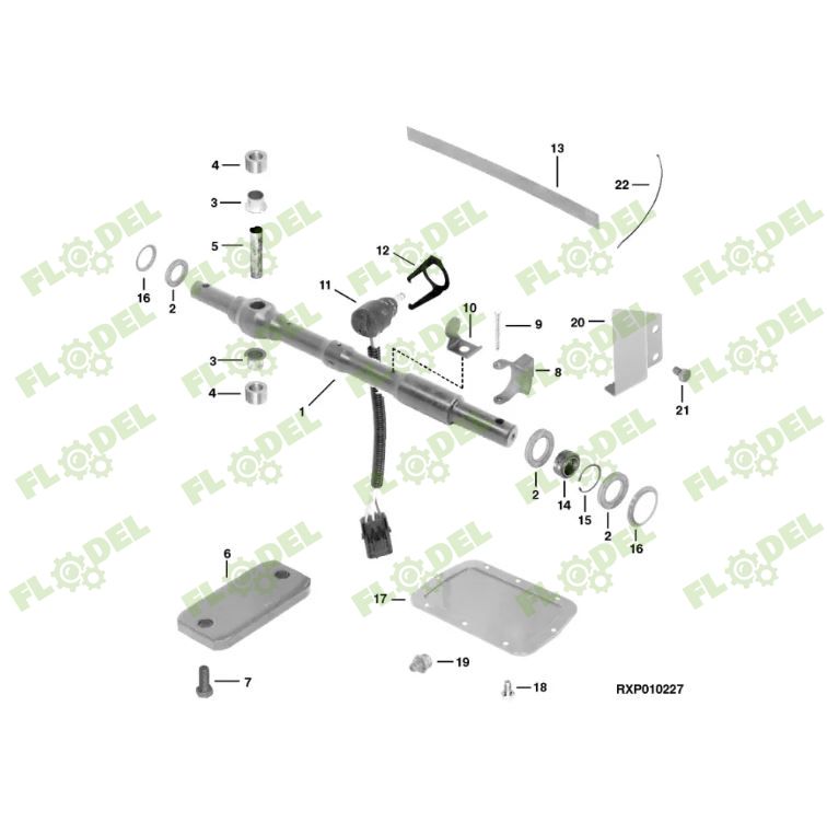 Ax ridicare hidraulica JOHN DEERE R111186 645 mm