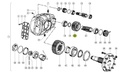 669438 Pinion conic reductor Original CLAAS