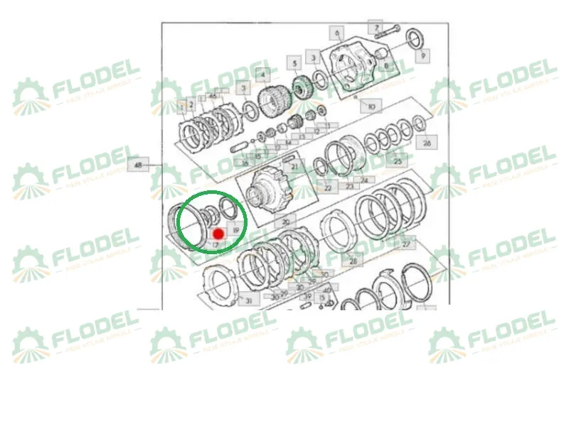 Segment inversor JOHN DEERE L33155