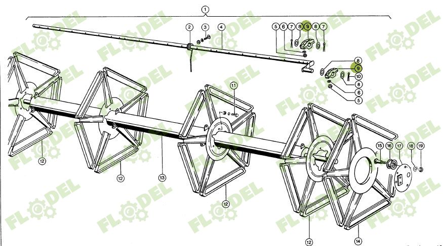 Calota rabator CLAAS 609965