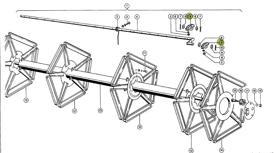 Calota rabator CLAAS 609965
