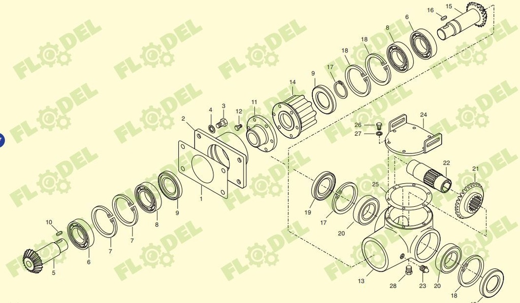 Pinion Z-12 Olimac Drago Ø-35 MM DR7150