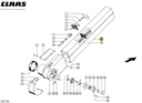 Burlan retur CLAAS 647903