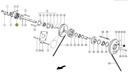 Cuplaj elastic CLAAS DOMINATOR 608014