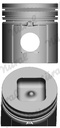 Set piston PERKINS 3135J142 STD