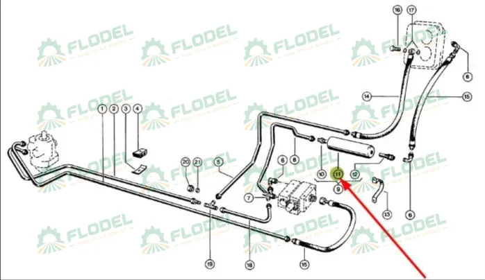 Amortizor hidraulic CLAAS 602751