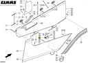 Inchizatoare capota CLAAS LEXION 784243 Original CLAAS