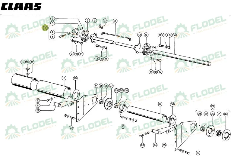 Cuplaj suprasarcina cardan CLAAS 608007