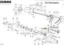 Lagar cu rulment CLAAS 680336