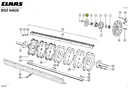 Flansa rulment batator combina CLAAS 673685