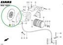 Disc ambreiaj DAMPER combina CLAAS 664711 SACHS