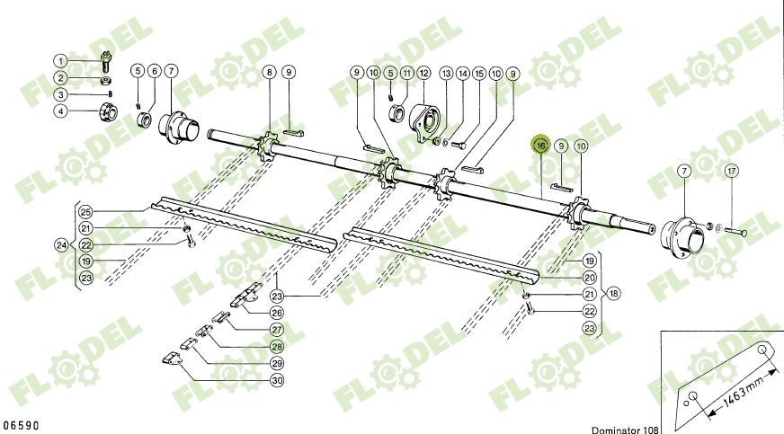 Ax transportor CLAAS 603661