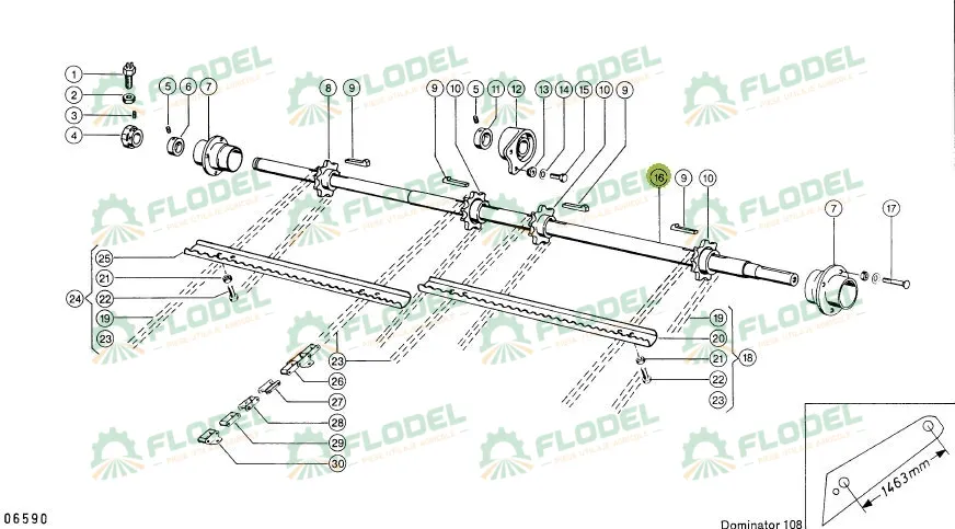 Ax transportor CLAAS 603661