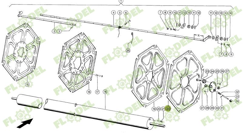 Stea rabator CLAAS  677070