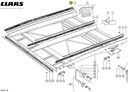 Banda etansare CLAAS 600084 1970x60x3mm