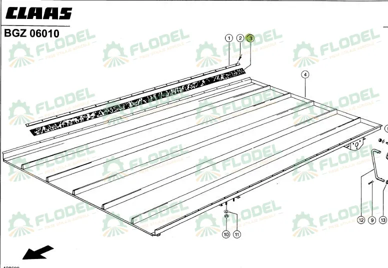 Banda etansare CLAAS 736075