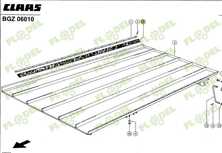 Banda etansare CLAAS 736075