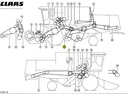 Curea combin CLAAS 603380 GATES
