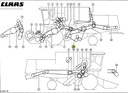 Curea 2HB combina CLAAS 609762 GATES
