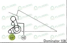 Curea CLAAS 695610 GATES
